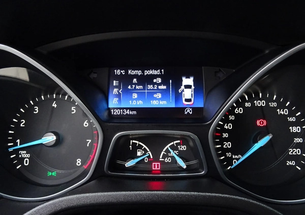 Ford Focus cena 45900 przebieg: 120000, rok produkcji 2015 z Słupsk małe 596
